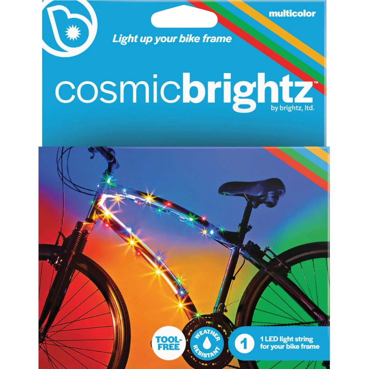 Unique Cosmic Brightz LED Bicycle Light Premium Material