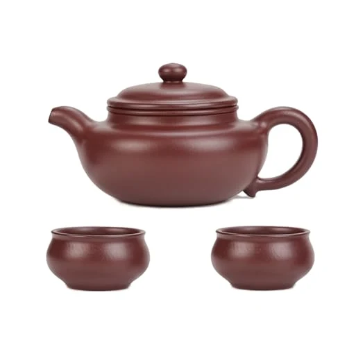Functional Artisan Yixing Clay Tea Set Easy-to-Use