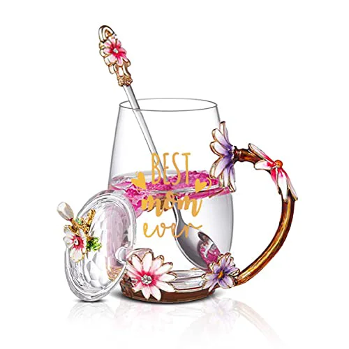 Stylish Flower Tea Cup Mothers Day Gifts For Mom Crafted