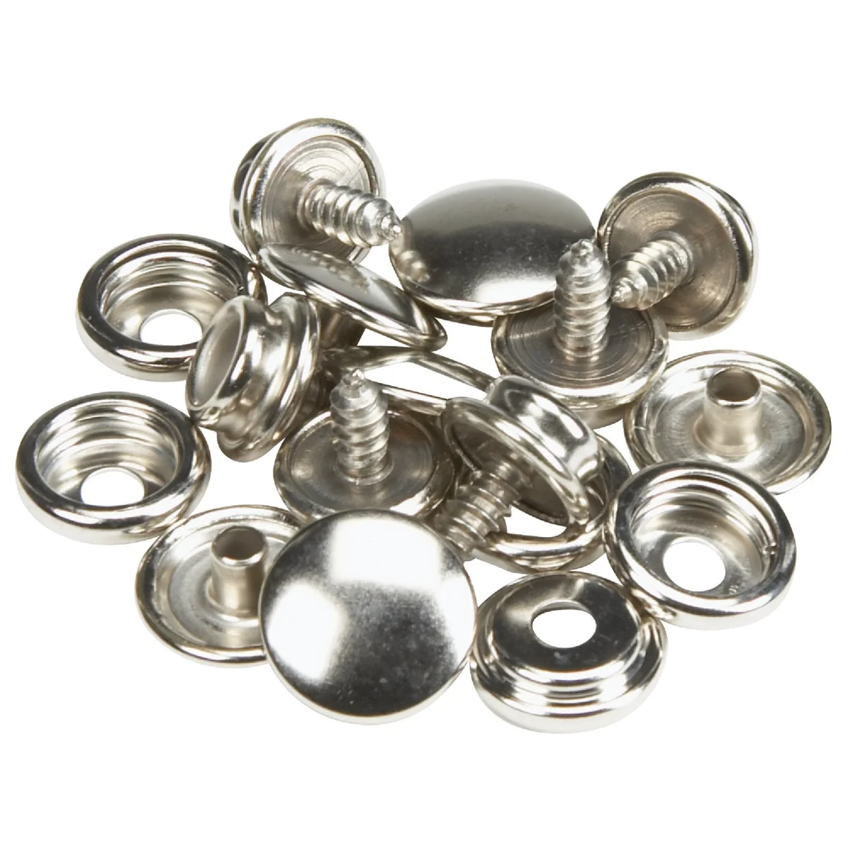 Outstanding Lord Hodge Metal Snap Fastener Refill for Canvas to Hard Surface 6 Ct. Excellent
