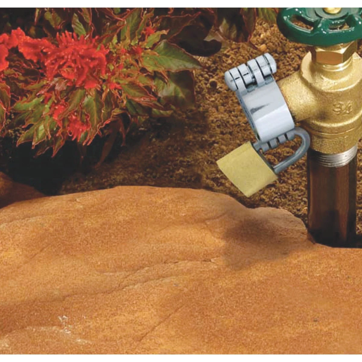 Flexible Orbit 3 4 In. Hose Bibb Lock Device Lock Included Luxury