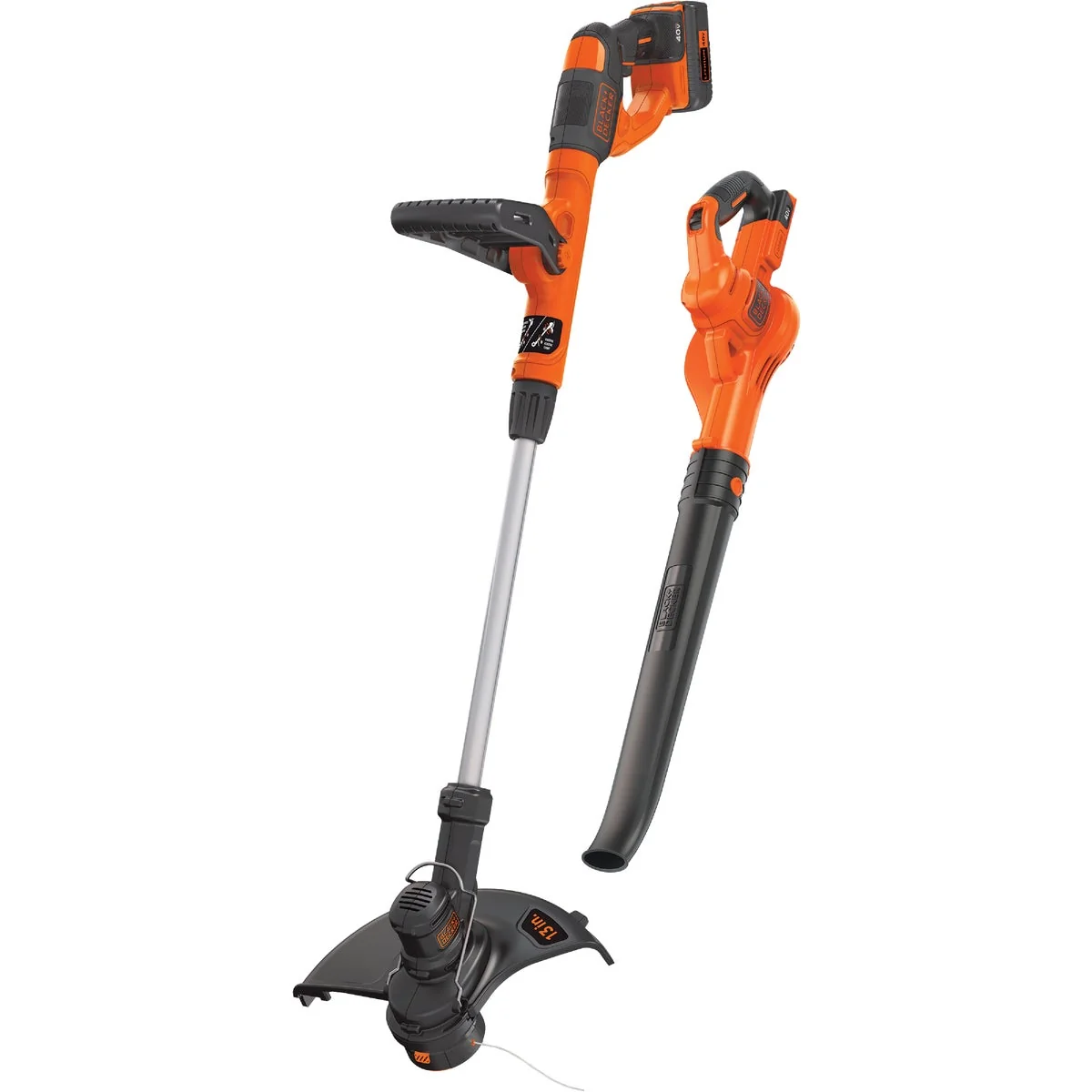 Stylish Black Decker Max 40V String Trimmer Sweeper Combo Kit Exclusive