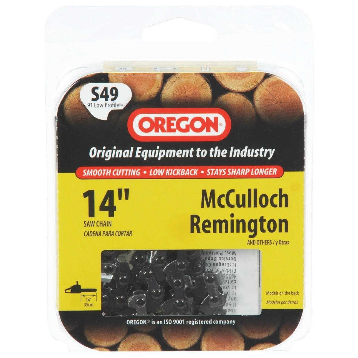 Excellent Oregon S49 14 In. Chainsaw Chain Safe