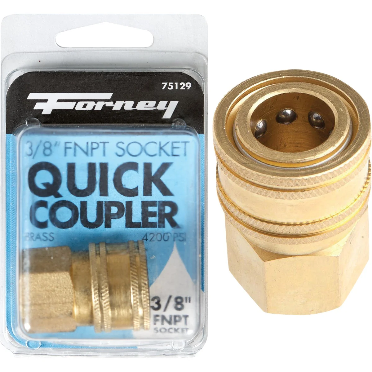 Advanced Forney 3 8 Female Quick Coupler Pressure Washer Socket Recyclable