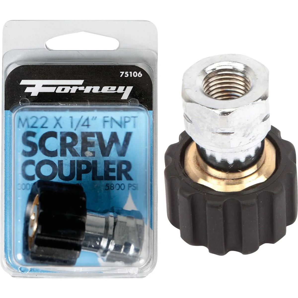 Convenient Forney M22Fx 1 4 In. Female Screw Pressure Washer Coupling Sophisticated