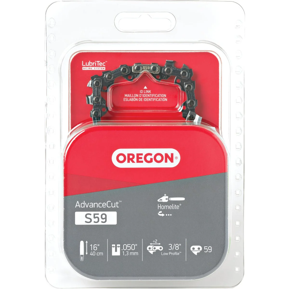 Functional Oregon AdvanceCut S59 16 In. Chainsaw Chain Durable
