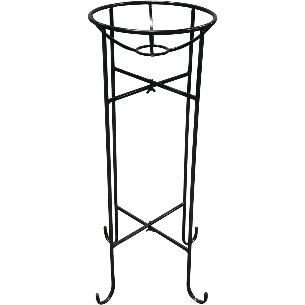Reliable Alpine 13 In. W. x 24 In. H. x 13 In. L. Black Metal Gazing Globe Stand Selected