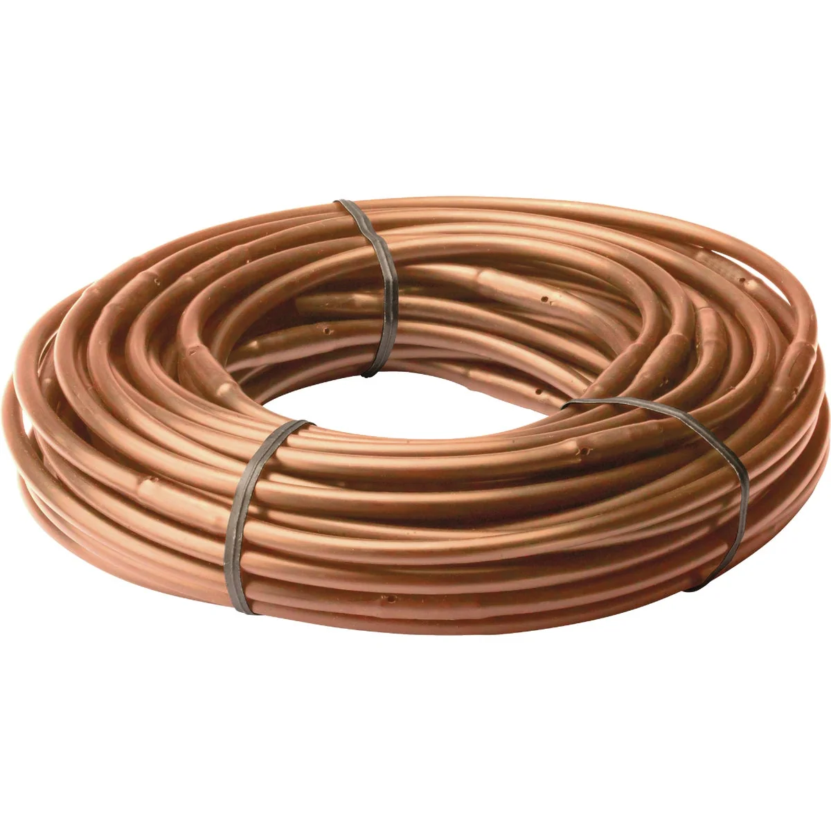 World-Class Rain Bird 1 4 In. X 50 Ft. Brown Poly Emitter Drip Tubing Green