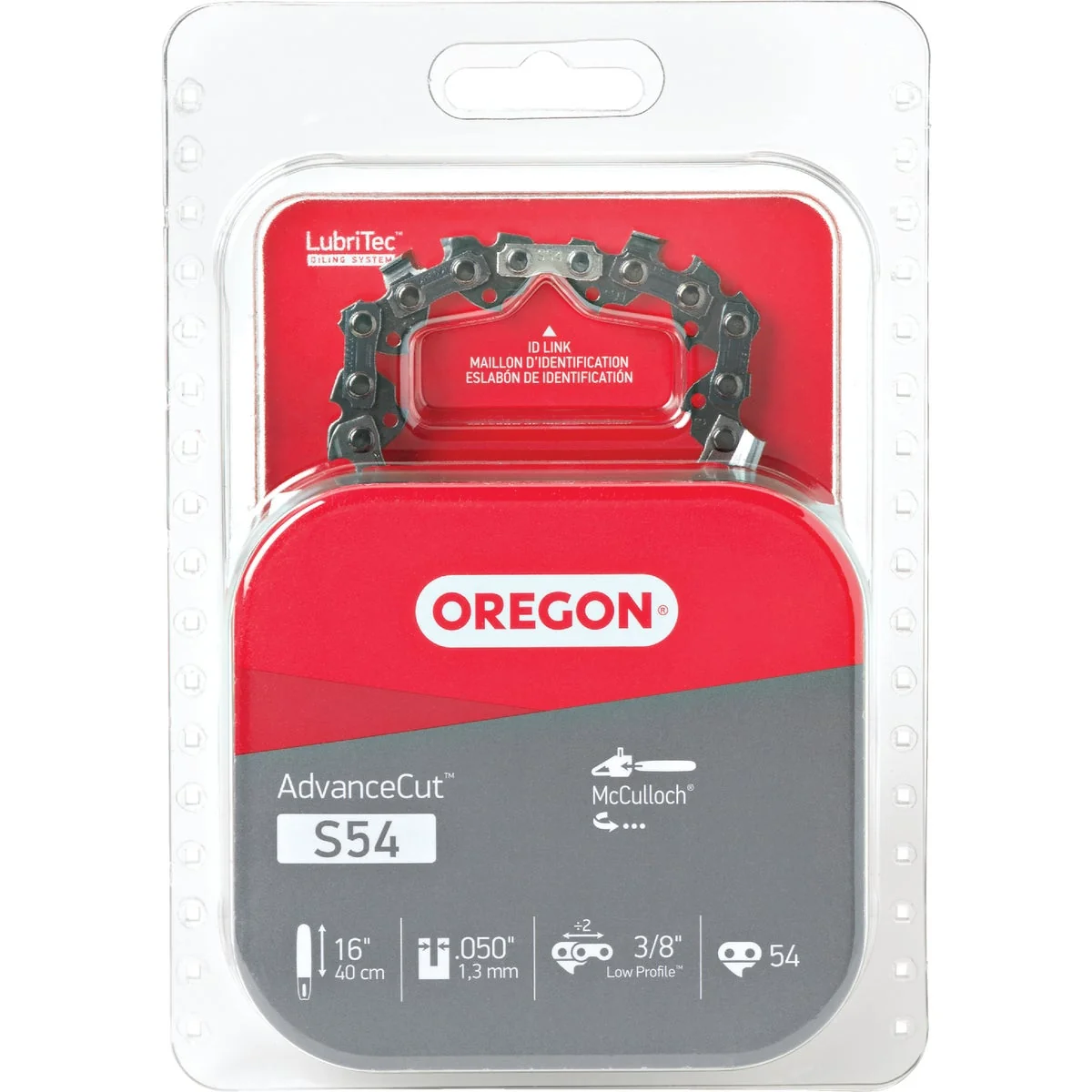 Green Oregon AdvanceCut S54 16 In. Chainsaw Chain Environmentally Friendly