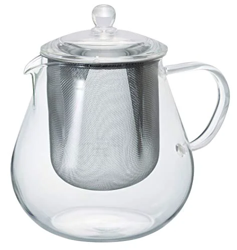 Professional Leaf Tea Pot with Stainless Steel Filter Modern