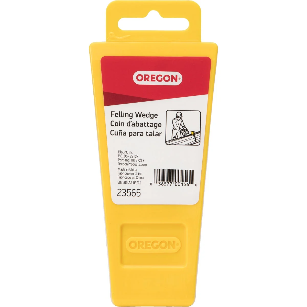 Casual Oregon 5-1 2 In. Plastic Felling Wedge Stylish