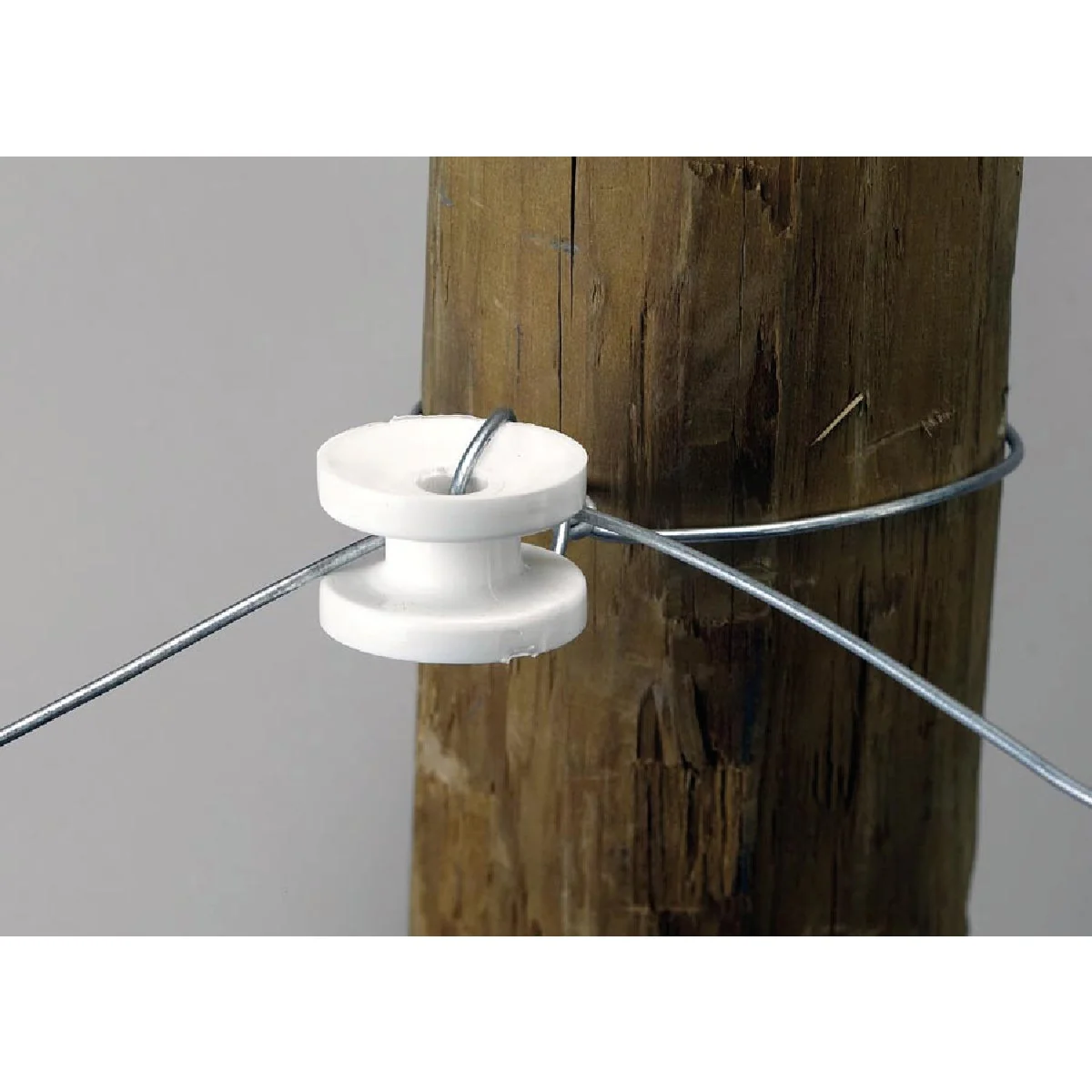 Official Dare Donut White Polyethylene Electric Fence Insulator 10-Pack Exceptional