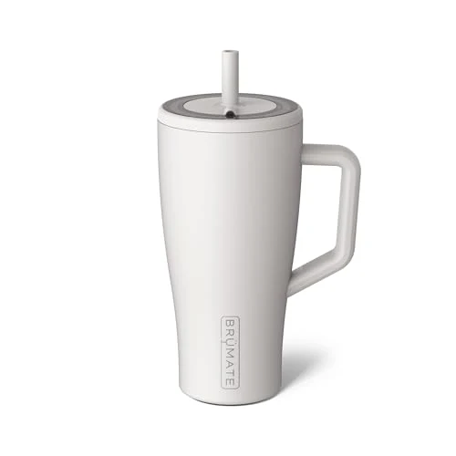 Comfortable Era 30 oz Tumbler with Handle and Straw Green