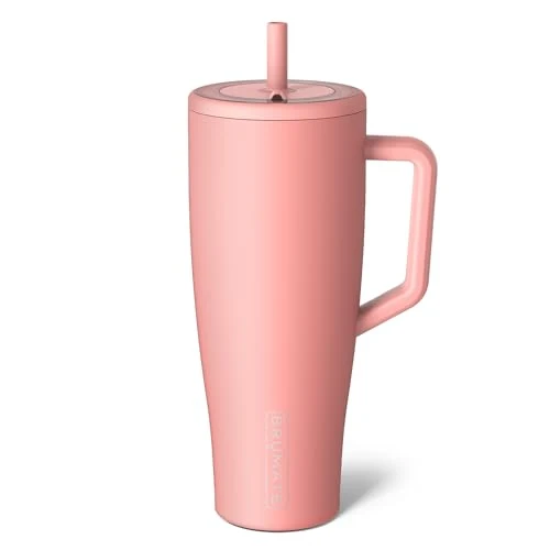 Modern Era 40 oz Tumbler with Handle and Straw Quality