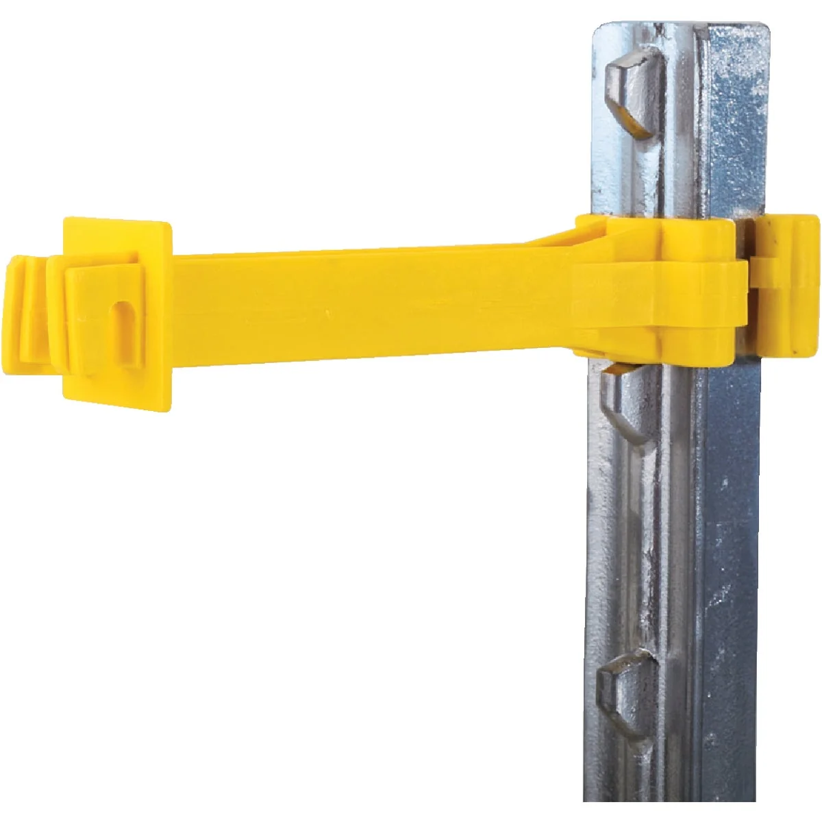 Relaxed Dare Snug Snap-On Yellow Polyethylene Electric Fence Insulator 15-Pack Genuine