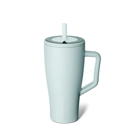 Contemporary Era 30 oz Tumbler with Handle and Straw Reliable