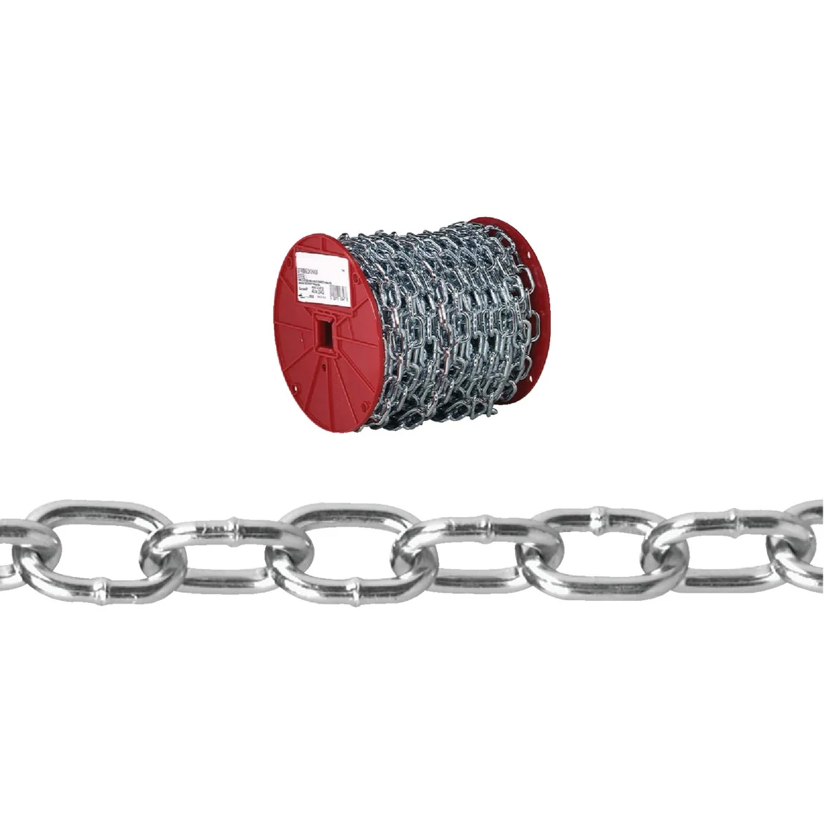 Organic Campbell 2 0 125 Ft. Zinc-Plated Low-Carbon Steel Coil Chain Contemporary