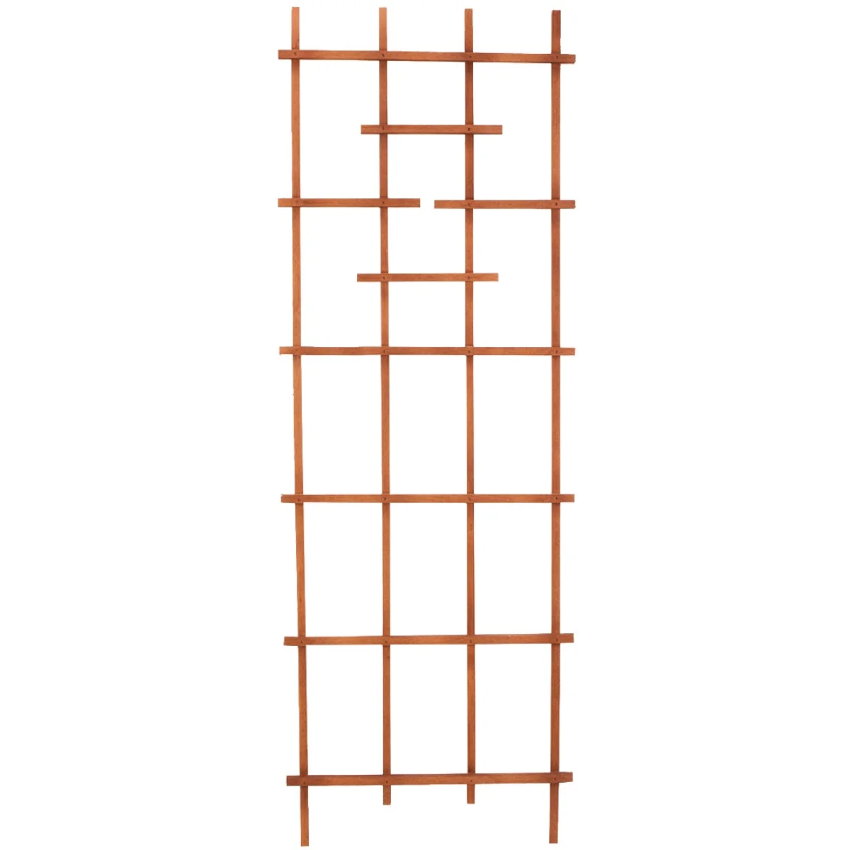 Specialty Panacea 72 In. Brown Wood Ladder Trellis Superior