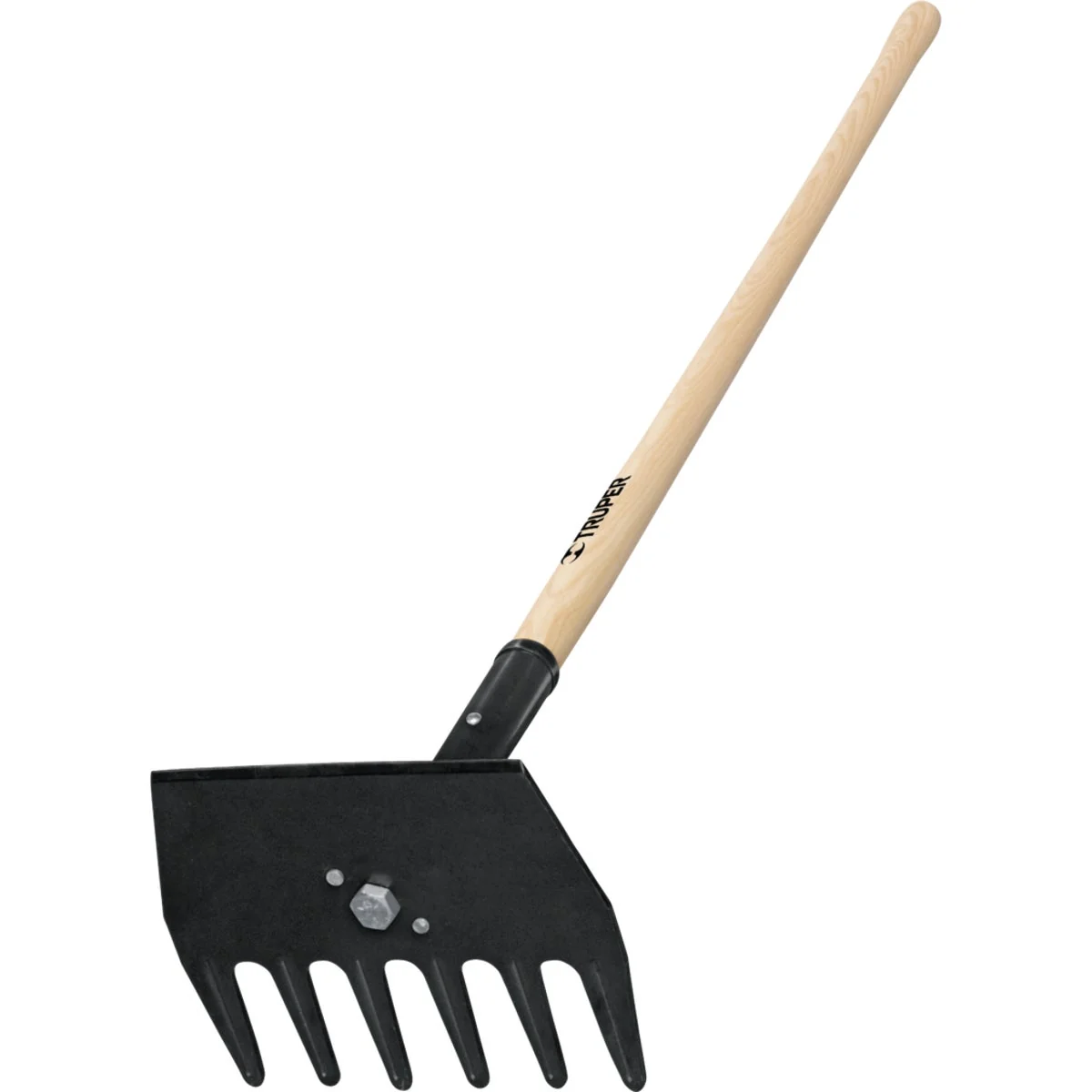 Selected Truper Industrial McLeod 11 In. Steel Fire Landscape Rake 6-Tine Luxury