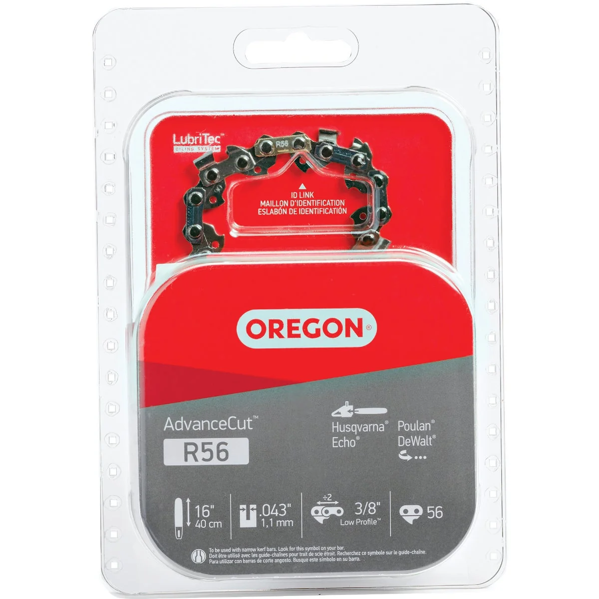 Convenient Oregon AdvanceCut R56 16 In. Chainsaw Chain Breathable