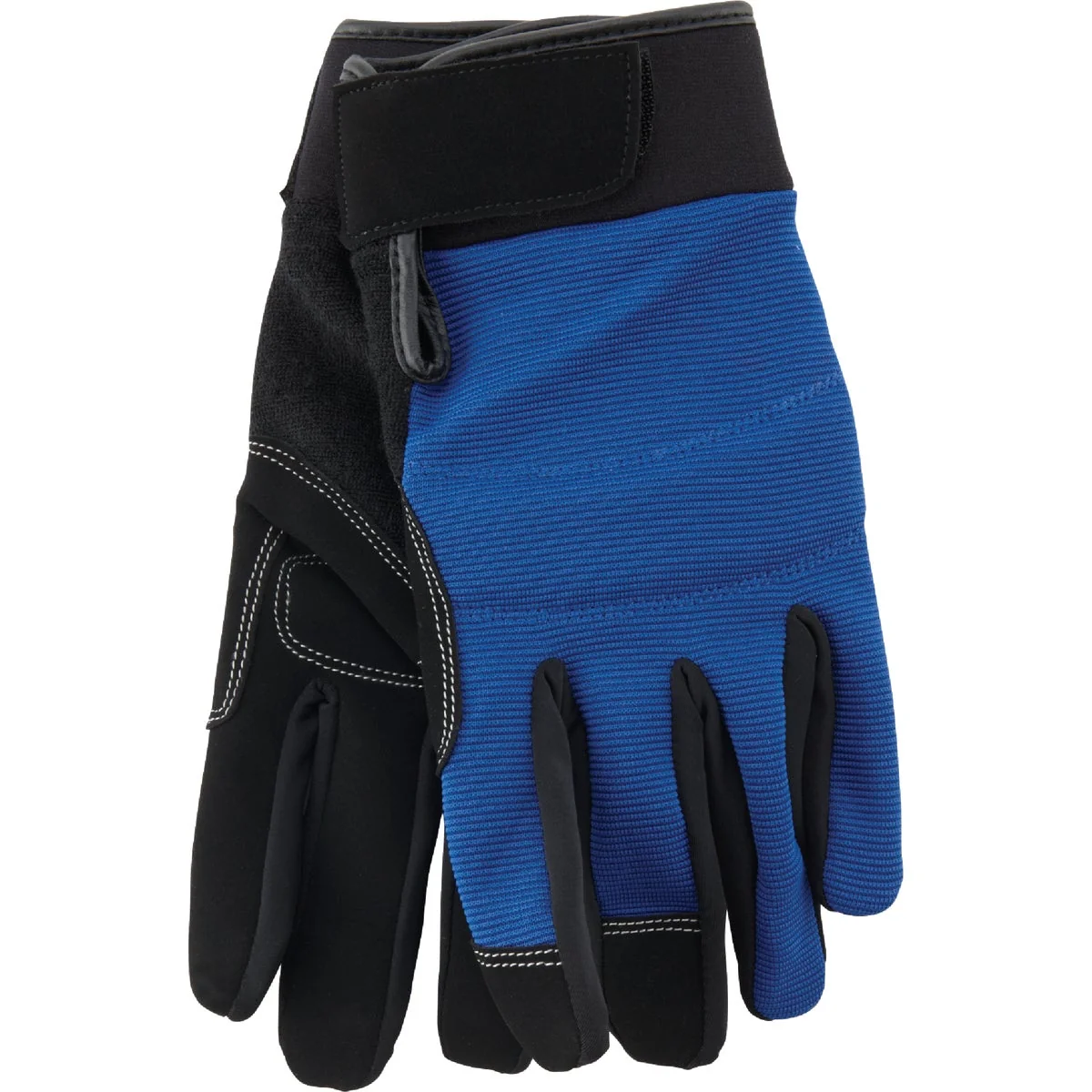 Trusted Do it Men's Large Polyester Spandex High Performance Glove with Hook Loop Cuff Advanced