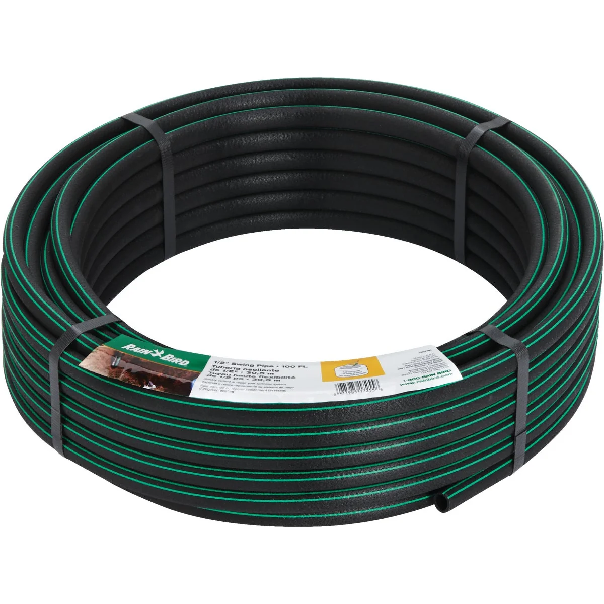Elegant Rain Bird 100 Ft. L. x 1 2 In. Dia. Polyethylene Tubing World-Class