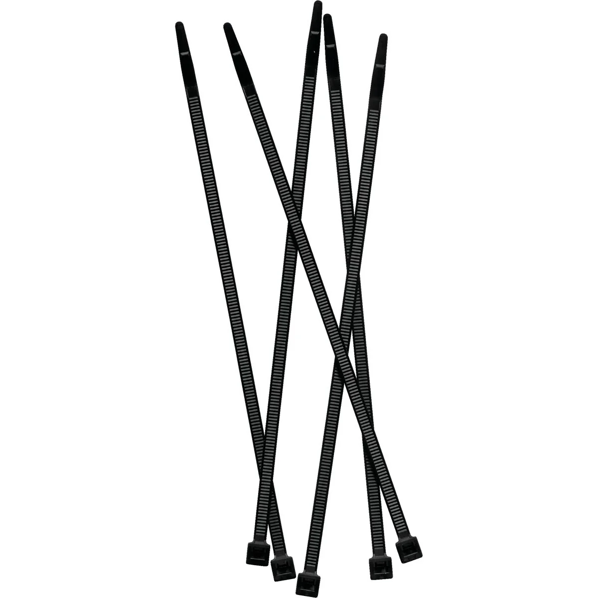 Crafted Tenax 50 Pcs. 7 In. Black Fence Ties Traditional