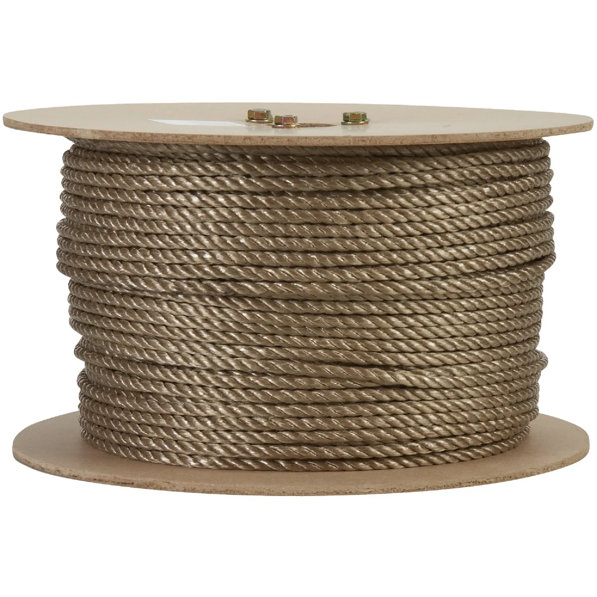 Professional Do it 1 4 In. x 600 Ft. Brown Twisted Unmanila Polypropylene Rope Lightweight