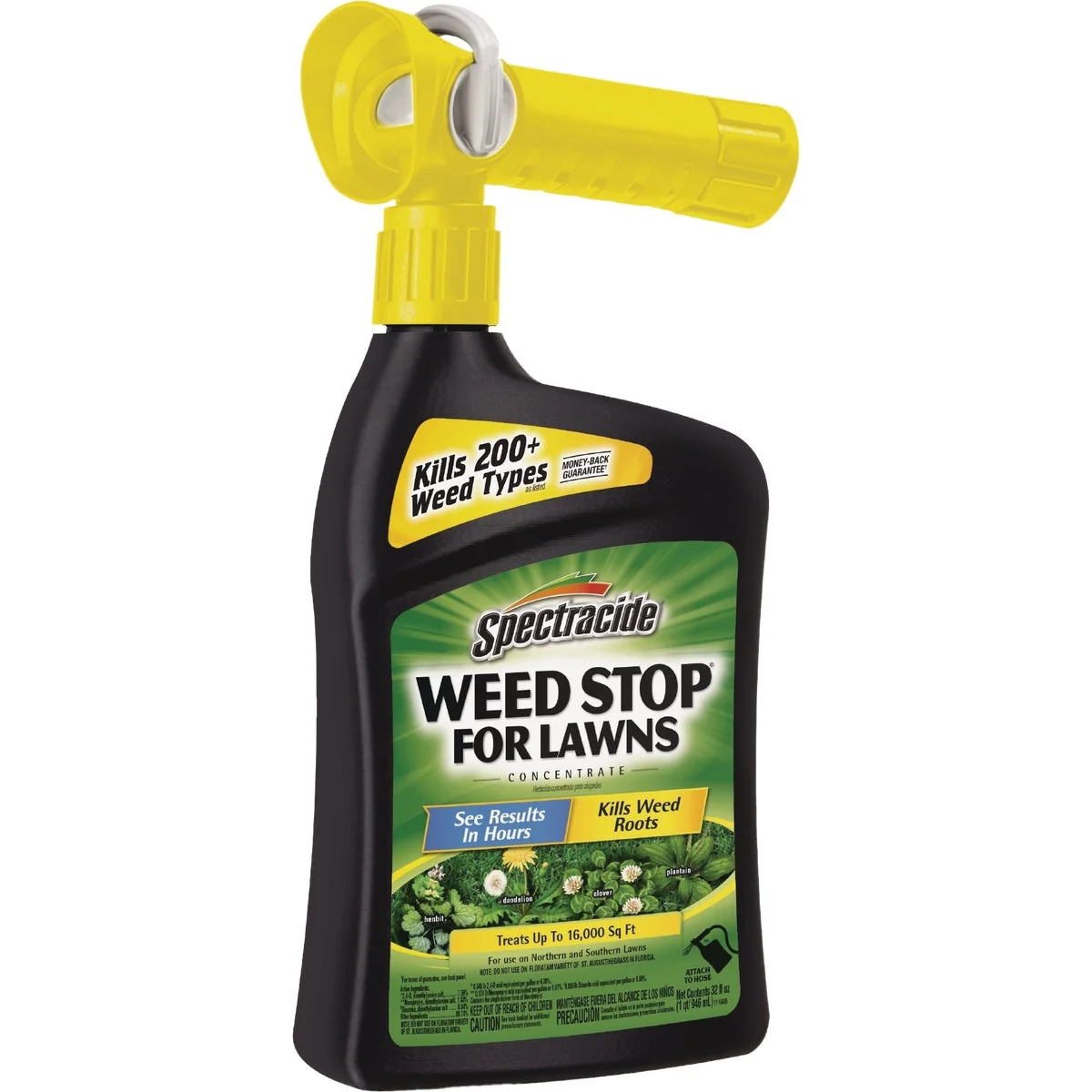 Functional Spectracide Weed Stop for Lawns 32 Oz. Ready to Spray Weed Killer High-Performance