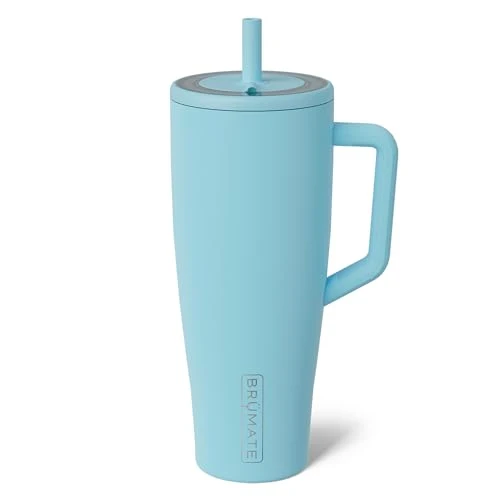 Flexible Era 40 oz Tumbler with Handle and Straw Optimized