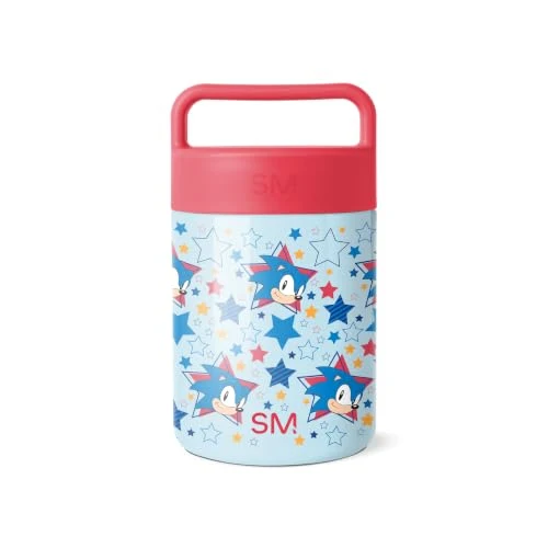 Consistent Sonic the Hedgehog Insulated Food Jar with Handle Efficient