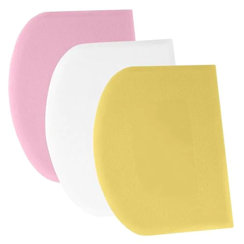 Efficient Dough Scraper Bench Scraper 3 Count Premium Material