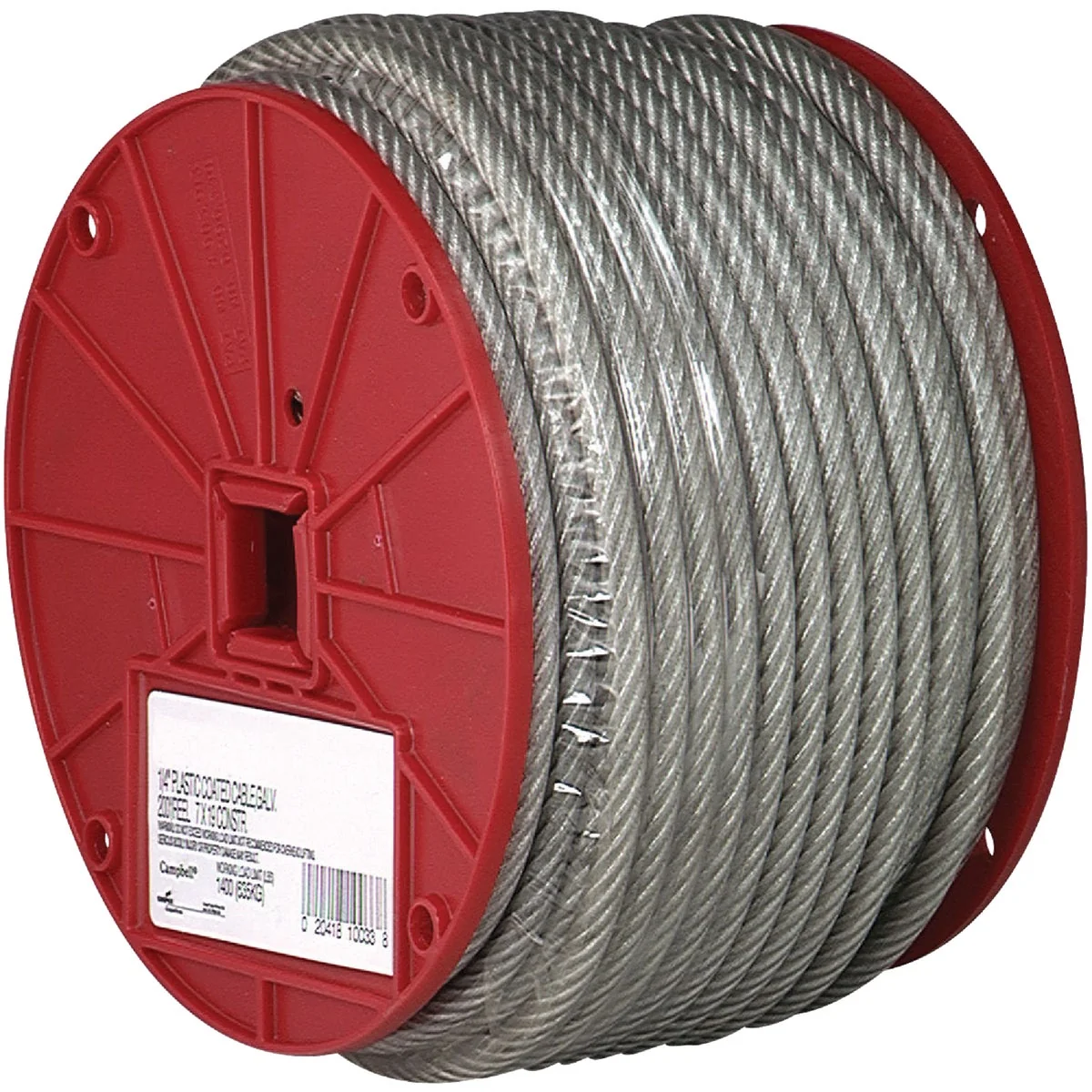 Innovative Campbell 1 8 In. x 250 Ft. Vinyl-Coated Galvanized Clothesline Cable Authentic