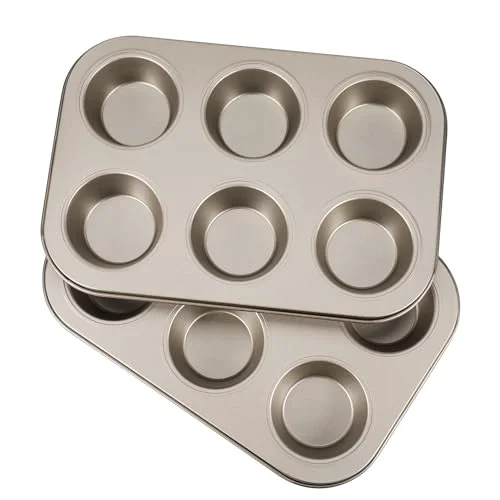 Expertly Made 6 Cup Muffin Pans Fashionable