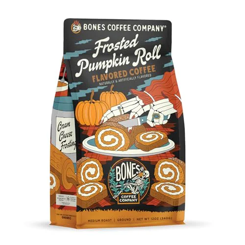 Professional Frosted Pumpkin Roll Flavored Coffee 12 Ounce Practical