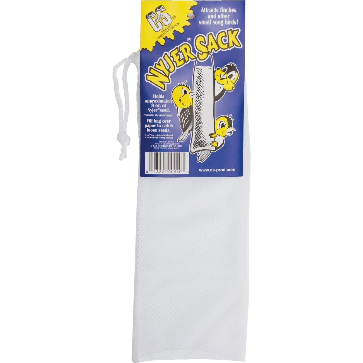 Sustainable C S 8 Oz. Nyjer Thistle Finch Sock Verified
