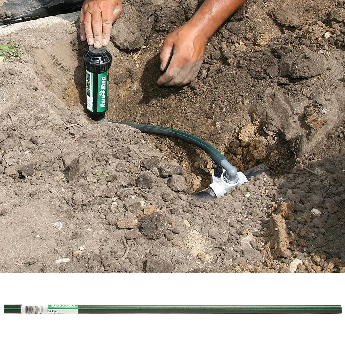 Soft Rain Bird 2 Ft. L. x 1 2 In. Dia. Polyethylene Tubing Comfortable
