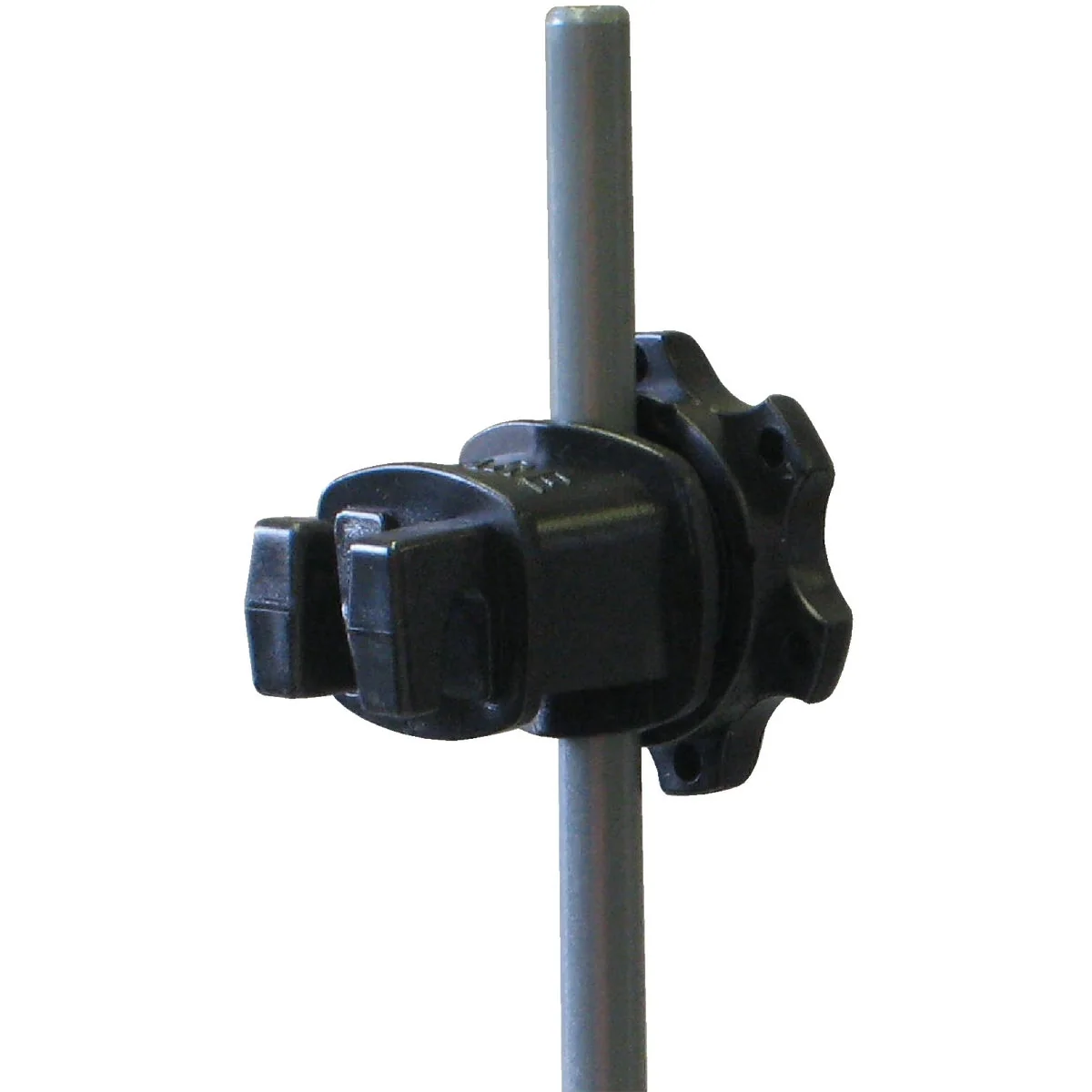 Comfortable Dare Screw-On Black Polyethylene Electric Fence Insulator 25-Pack Dependable