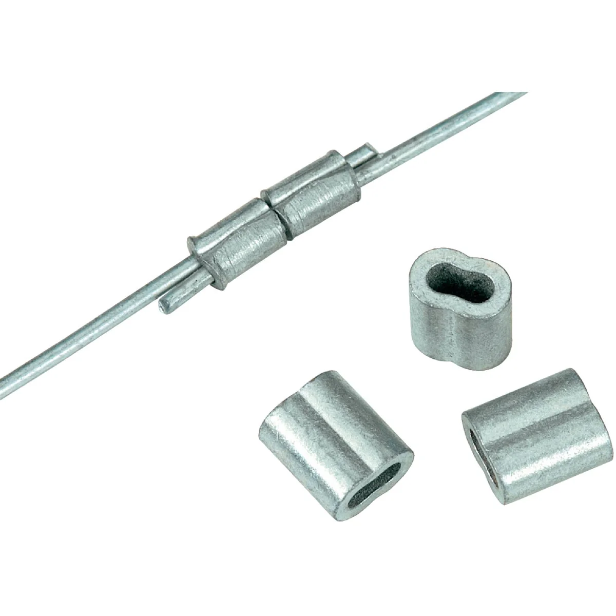 Verified Dare 10 Ga. 11 Ga. Zinc Plated Copper Splicing Sleeve 10-Pack Premium Material