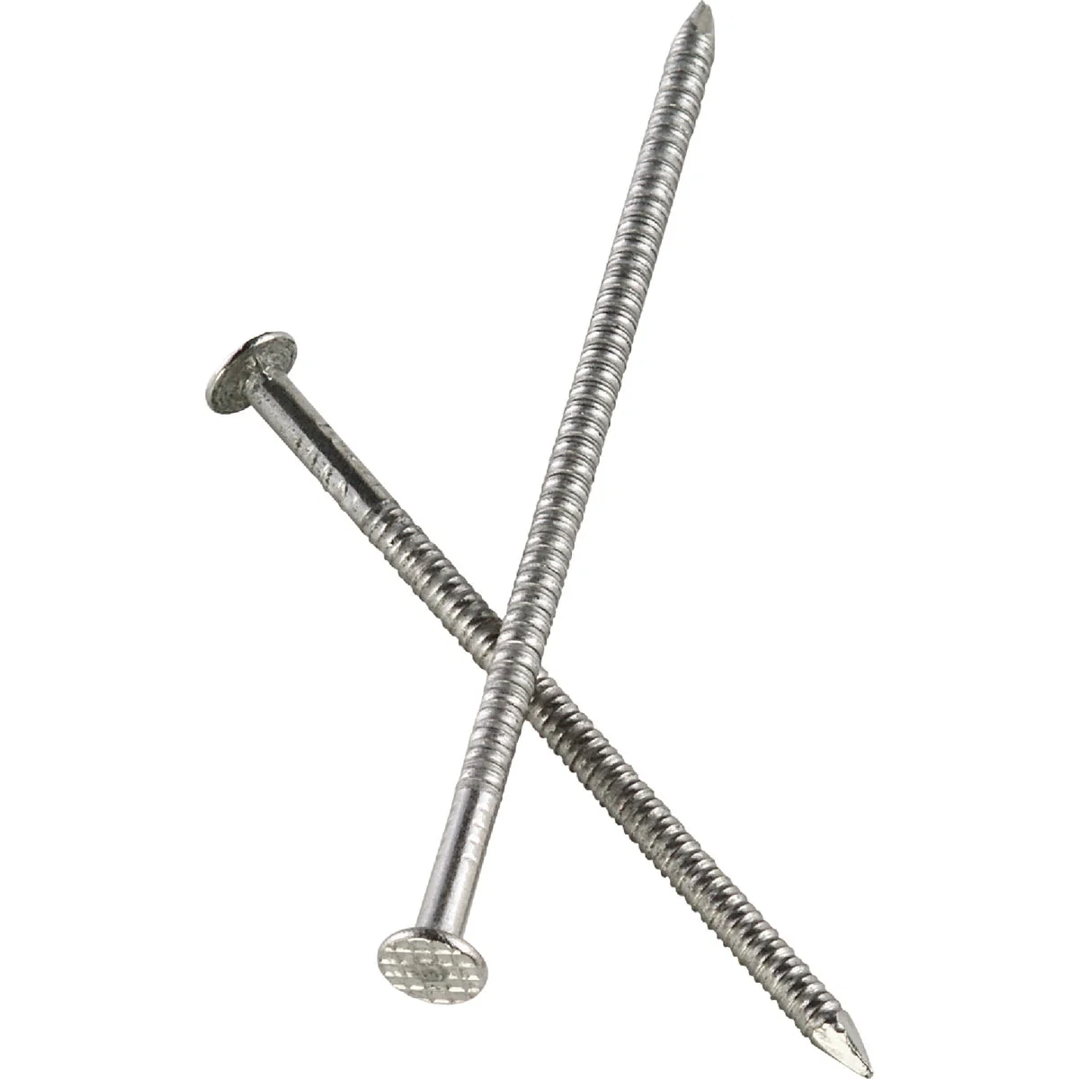 World-Class Simpson Strong-Tie 10d x 3 In. Stainless Steel Flat Checkered Siding Nails 600 Ct. 5 Lb. Selected