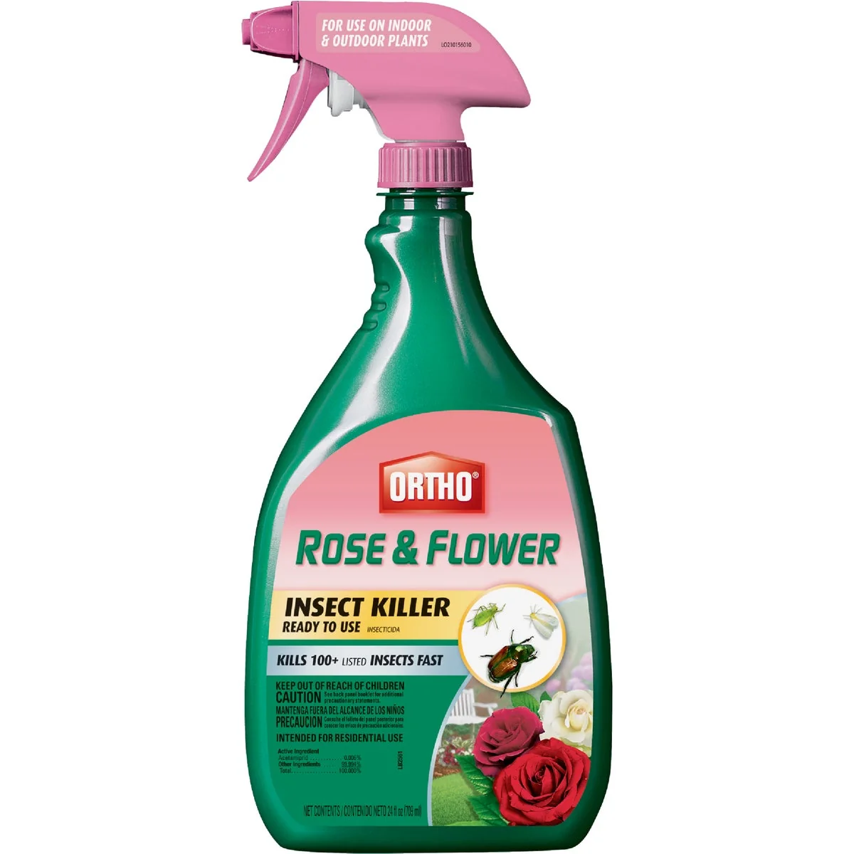 High-Quality Ortho 24 Oz. Ready To Use Trigger Spray Flower Rose Insecticide First-Class