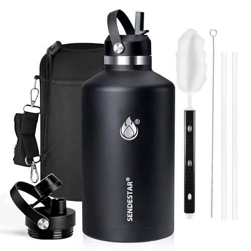 Efficient Insulated Water Bottle 64 oz Premium