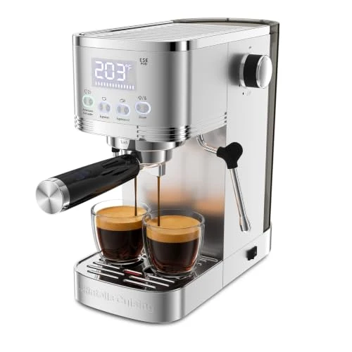 Efficient Espresso Machine with Adjustable Extraction Temperature Versatile