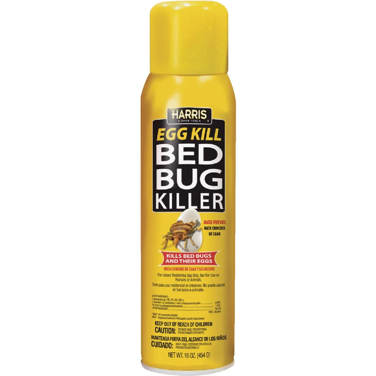 Trusted Harris 16 Oz. Aerosol Spray Egg Kill Bedbug Killer Exceptional
