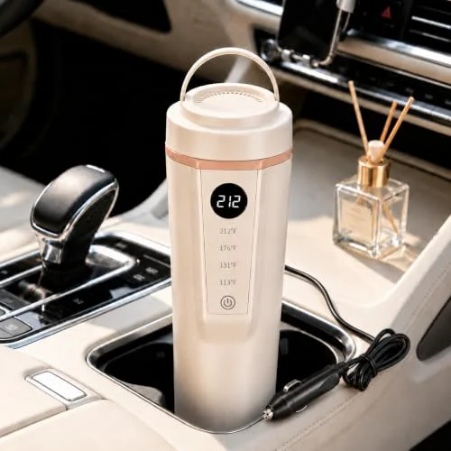 Smooth Car Electric Kettle 12V Sustainable