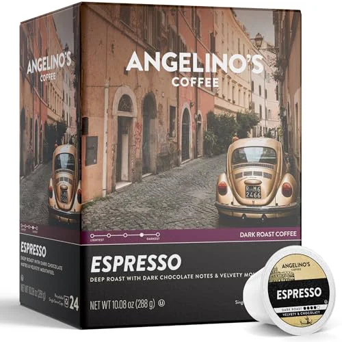 Effective Espresso Dark Roast Coffee Pods 24 Count High-Grade