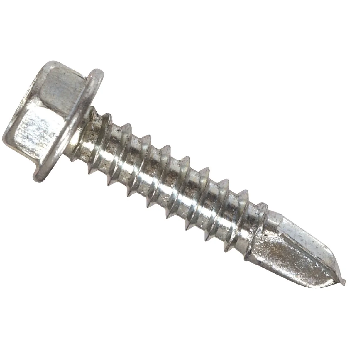 Exclusive Hillman 10 - 16 x 3 4 In. Hex Washer Head Self-Drilling Sheet Metal Screw 100 Ct. Expertly Made