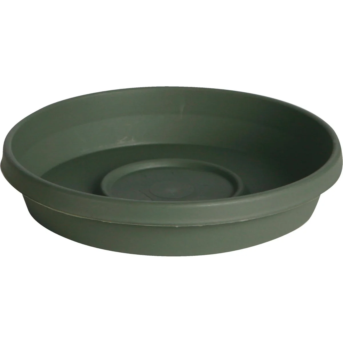 Bloem Terra Living Green 12 In. Plastic Flower Pot Saucer Responsible