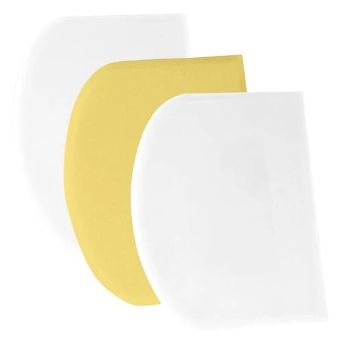 Artisan Dough Scraper Bench Scraper 3 Count Lightweight