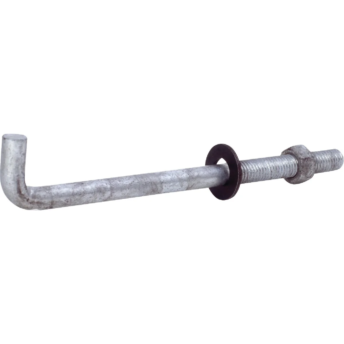 Lightweight Grip-Rite 1 2 In. x 10 In. Bright Anchor Bolt with Round Washer 50 Ct. Original Design